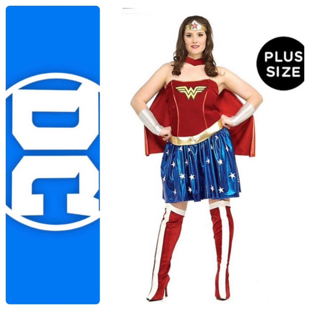 Wonder Woman Adult Plus Size Costume